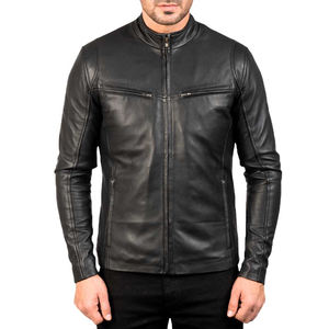 Chaqueta de cuero hecha en Pakistán para hombre, chaqueta de cuero personalizada para hombre, chaquetas de cuero de invierno para hombre, chaqueta de precio barato para hombre - Product Image 4
