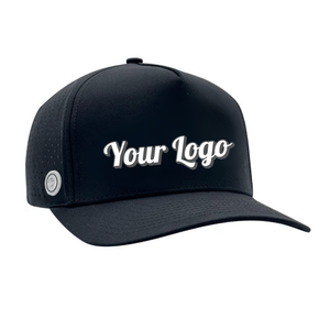 Wholesale Hat With Custom Logo Gorras Sport Baseball Caps Quick Dry Waterproof Snapback Hats Laser Cut Hole Rope Golf Hat Rope - Product Image 1