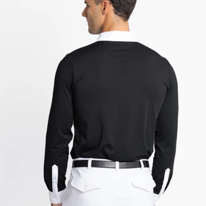 Horse Riding Long Sleeves <b>Base</b> <b>Layer</b> Shirt <b>Men</b> Summer Breathable Cooling Performance Equestrian Top Custom Branding - Product Image 6