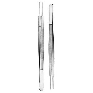 Pinzas de papel de aluminio Meriam, pinzas de algodón y apósito, alicates de tejido, pico curvo dentado quirúrgico, tejido de Punta extrafina curvada - Product Image 4