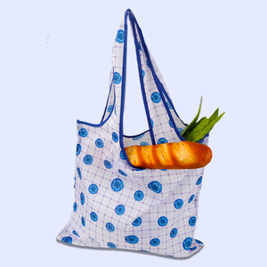 Bolsa de Compras Plegable de Poliéster con Diseño Personalizable, Tamaño y Asa para Supermercados y Tiendas - Product Image 2