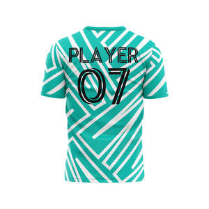 Camiseta de Fútbol Sublimada, 100% Poliéster, Logotipo y Talla Personalizados, Impresión Digital, Camiseta Deportiva de Fútbol - Product Image 5