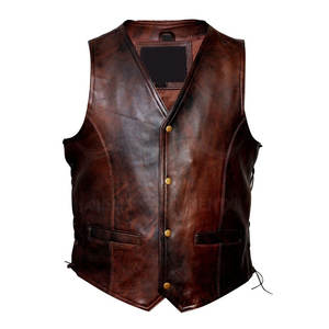 Lo último en chaleco de invierno de cuero PU de lana informal de cintura alta, ropa de calle transpirable, Top con cremallera, venta en línea para trajes de hombre - Product Image 6