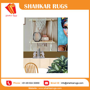 Tenture murale en macramé faite à la main Boho Home Decor Wall Art Fronts Woven Wall Decor pour espace de vie - Product Image 6