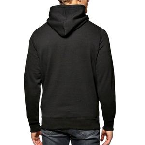Hot Popular Men's Pullover Sweatshirt 100% Cotton <b>Black</b> Custom <b>Hoodies</b> with Embroidery for Spring 2026 - Product Image 6