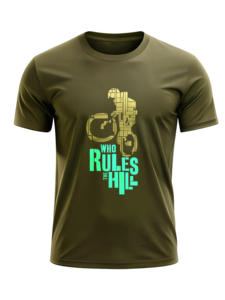 Camiseta de algodón-poliéster Comfort Fit para Hombre | Transpirable y resistente a las arrugas - Product Image 4