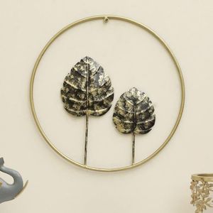 Golden Berry Branch <b>Wall</b> Decor Elegant Metal Branch Gold Berries <b>Home</b> Office Living Room Decorative <b>Wall</b> Hanging Modern Design - Product Image 3