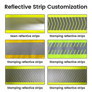 เสื้อแจ็กเก็ตขนแกะสีส้มกันน้ำและระบายอากาศได้ดีเสื้อสเวตเตอร์เพื่อความปลอดภัยสะท้อนแสงสำหรับฤดูหนาวขายส่งชุดทำงาน - Product Image 4