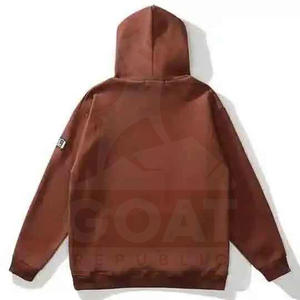 เสื้อฮู้ดดี้ผู้ชายผ้าฟลีซพิมพ์ลายพัฟฟ์ คุณภาพพรีเมียม ขายดี ผ้าฝ้าย 100% สวมใส่สบาย ไม่ยับ ลายเรียบ รุ่นใหม่ล่าสุด - Product Image 2