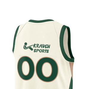 Maillot de basket-ball personnalisé sans manches, fabriqué en usine, imprimé par sublimation, différentes couleurs - Product Image 5