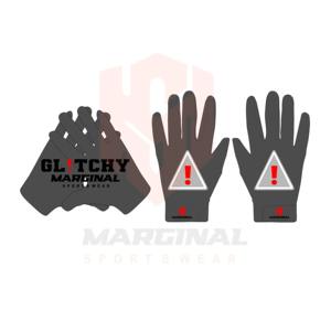 Wholesale Hot Sale Customized American Football Gloves 2026 Non-Slip Hand Grips Full Finger Adjustable Wrist Straps <b>Hook</b> Loop - Product Image 2