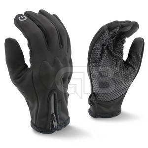 Gants de sport personnalisés pour vélo de fond hivernal, isolés thermiquement, en cuir, respirants, imperméables, compatibles écran tactile, détection par capteur - Product Image 1