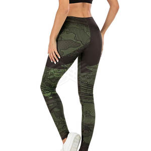 Leggings de fitness de yoga d'entraînement actif de haute qualité pour les femmes Leggings taille haute respirants Style décontracté - Product Image 6
