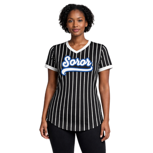 Pull de baseball noir 08 Zeta Phi Beta Soror, inspiré des fondateurs de 1920, sororité grecque, vêtements haut de gamme pour femmes - Product Image 1