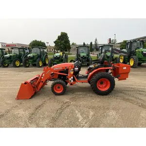 2019 para Tractor Kubota B2601 40-100HP 4x4 Drive Mini Tractor de ruedas para uso agrícola con componentes centrales engranaje y bomba - Product Image 1