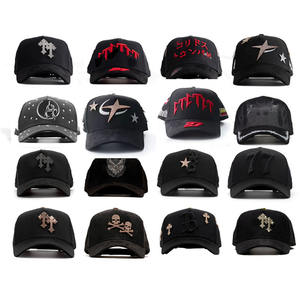 Casquette de baseball <span class=keywords><strong>Danny</strong></span> originale de haute qualité pour hommes, modèle 2501, visière incurvée, en daim noir, 5 panneaux, style Sad <span class=keywords><strong>Boy</strong></span> - Product Image 6
