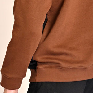 Sweat à capuche 100% coton de haute qualité pour hommes, logo personnalisé, multicolore, respirant, vêtements d'hiver, col à capuche, motif solide, service OEM - Product Image 6