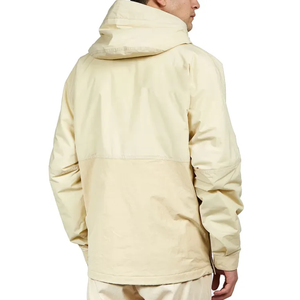 เสื้อแจ็กเก็ตกันน้ำกันลมมีซิปสำหรับผู้ชายผ้าแคนวาสสำหรับฤดูหนาวน้ำหนักเบาออกแบบได้ตามต้องการ - Product Image 2