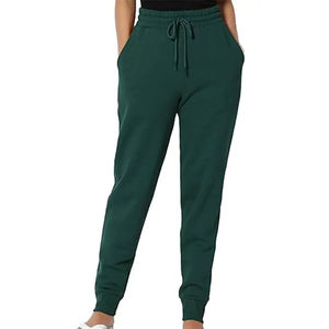 Pantalon de jogging d'hiver pour femme, séchage rapide, respirant, taille haute, en toile, couleur unie, style streetwear, pour la course et la randonnée - Product Image 1