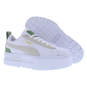 Zapatos Puma Mayze Gentle para Mujer, Color: Blanco Puma/Verde Polvoriento, 100% Auténticos - Product Image 5