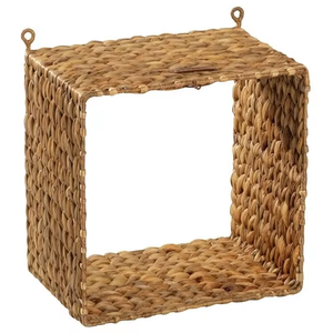 Étagère carrée décorative Jacinthe d'eau fabriquée au Vietnam Matériau écologique utilisé pour la décoration de la maison Étagère de rangement en gros - Product Image 1