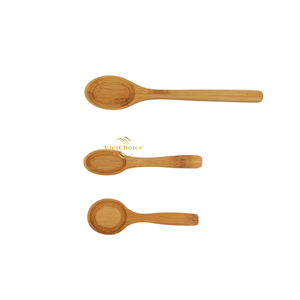 Cuillères en bambou en gros, vaisselle écologique pour hôtels et traiteurs - Product Image 2