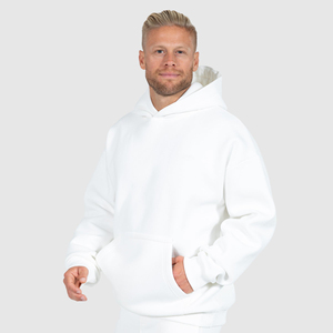 Sudadera con Capucha Extra Grande de Felpa Gruesa de Primera Calidad, 100% Algodón, Diseño Personalizado, Corte Holgado, Antiarrugas, para Hombre y Mujer - Product Image 2