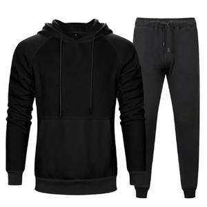 Ensembles 2 pièces printemps-automne de pulls à capuche en molleton avec logo personnalisé pour hommes, sweat-shirt, pantalon de survêtement, survêtement avec pull à capuche - Product Image 3