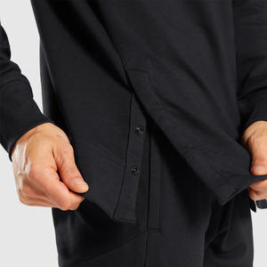 Latest High Quality Oversized Comfortable <b>Hoodies</b> <b>For</b> Men Drop Shoulder Solid Color <b>Hoodies</b> Men's Winter's Collection Trending - Product Image 4