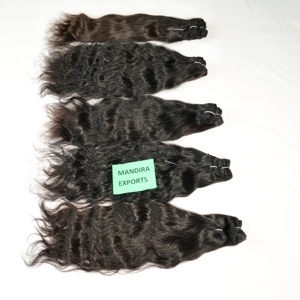 100% Raw Cutícula Virgen sin procesar Alineada Natural Suelta Estilo de onda profunda Mujer negra Extensiones de cabello humano indio ondulado Gratis - Product Image 5