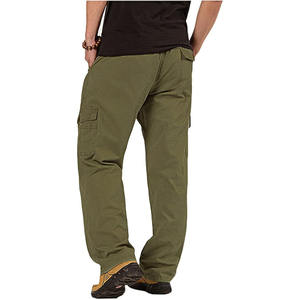 Pantalones Cargo de Algodón Casuales de Alta Calidad con Múltiples Bolsillos para Hombre, Pantalones Tácticos para Hombre, Subidos por Dress Sports - Product Image 2