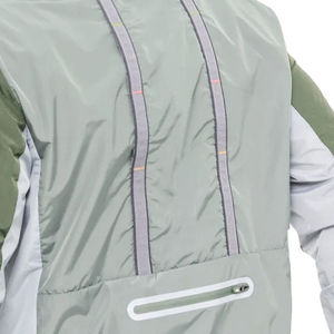 Nylon Windbreaker Tracksuit Set Lightweight <b>Jacket</b> & Shorts <b>Sports</b> Activewear Set <b>for</b> Running & Jogging Contrast Color Shorts - Product Image 4