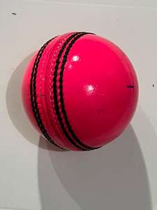 ลูกบอลคริกเก็ตหนังสีชมพูสำหรับกีฬา Jawas สั่งทำโลโก้อย่างเป็นทางการน้ำหนัก - Product Image 6