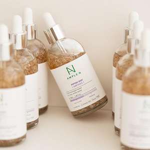 Soin de la peau, grande capacité 100 ml, ampoule élastique au peptide, anti-rides, apaisante, squalane, arbutine, or 24 carats, vitamine C, EGF - Product Image 5