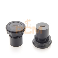Connecteur femelle rond à montage encastré USB 3.1 Type C 10 Gbps PD 100W, coupleur de passage