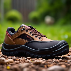 Zapato de Seguridad Nepal Marrón en Cuero Talla 43 W.11 Marrón S3 EN20345 Categoría de Producto Zapatos de Seguridad - Product Image 3