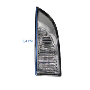 Ensemble de rétroviseurs blancs droit-gauche pour Megane 3, Fluence - Product Image 3