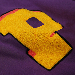 Patchs de broderie Letterman en chenille pour hommes, vestes universitaires personnalisées bon marché avec manches en cuir - Product Image 4