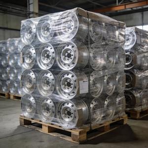 Déchets de jantes en alliage d'aluminium 99% propres, jantes entières pour le recyclage, exportation - Product Image 5