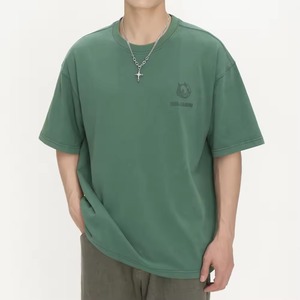 Camiseta informal de alta calidad para hombre, tela de punto de verano y otoño, diseño Original, patrón bordado - Product Image 4