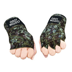 ผ้าพันมือชกมวย FIGHT CAGE GEARS รุ่นใหม่ ทันสมัย คุณภาพพรีเมียม ผลิตจากผ้าฝ้าย ทนทาน ดีไซน์ปรับแต่งได้ เหมาะสำหรับทั้งชายและหญิง สำหรับการชกมวย/คิกบ็อกซิ่ง - Product Image 1