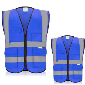 Vente en gros de vêtements de sécurité réfléchissants sécurité routière gilet de sécurité réfléchissant haute visibilité gilet réfléchissant de sécurité anti-rides - Product Image 6