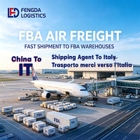 Agente de Carga FBA, Envío de Mercancías, Exportador, Entrega a Italia, Aeropuerto de Catania Fontanarossa, Socio Logístico Verificado