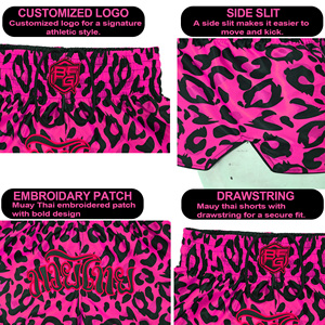 Vêtements de combat MMA de haute qualité pour hommes Classic Muay Thai Short Boxing Kickboxing Training Workout Trunk Martial Arts Wear - Product Image 6