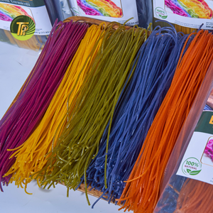 มีสีสัน superfood วุ้นเส้น-แครอท, มะรุม, ข้าวโพด, ดอกถั่วและมันเทศที่ทำในเวียดนาม - Product Image 4