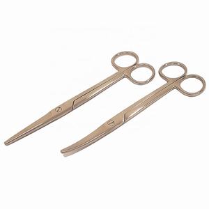 Ciseaux de chirurgie médicale incurvés Mayo de haute qualité 14.5cm Ciseaux chirurgicaux Mayo jetables à usage unique - Product Image 4