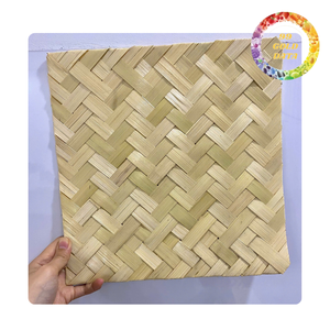 Tissu en bambou traditionnel tissé pour la décoration de meubles, l'intérieur et les applications artisanales - Product Image 6