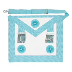 Prix de gros, tabliers maçonniques de luxe brodés à coudre, respirants, avec aimant, en provenance du Pakistan - Product Image 2