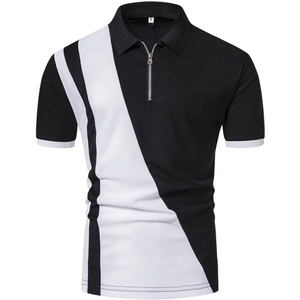 Verano sólido para hombres para camisas Tela de Jersey de algodón transpirable Colores personalizables Logotipo de alta calidad Tallas grandes - Product Image 1