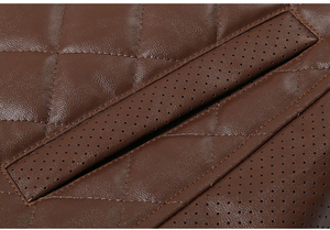 Áo khoác da PU nam cao cấp mùa thu đông 2025, kiểu dáng ôm body, cổ đứng, phong cách thời trang, áo khoác da PU thời thượng - Product Image 3